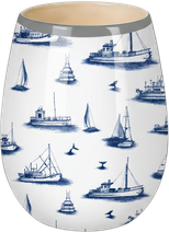 Grab Me! Petite Arrangements (Case of 12) - Nautical Collection - Saiboat